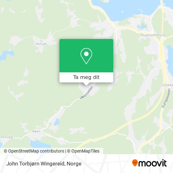 John Torbjørn Wingereid kart