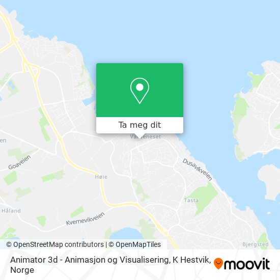 Animator 3d - Animasjon og Visualisering, K Hestvik kart