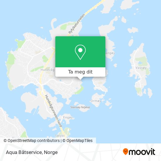 Aqua Båtservice kart