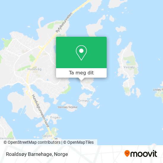 Roaldsøy Barnehage kart