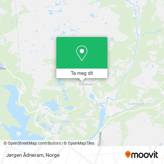 Jørgen Ådneram kart