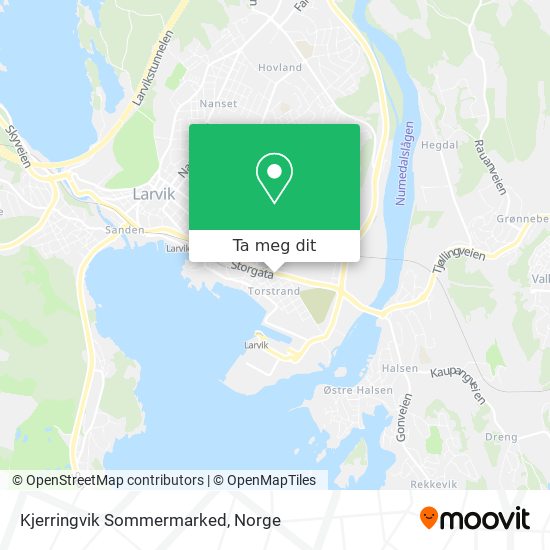 Kjerringvik Sommermarked kart