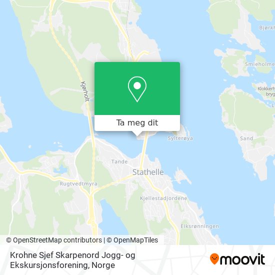 Krohne Sjef Skarpenord Jogg- og Ekskursjonsforening kart