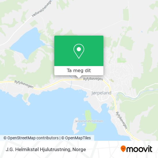 J.G. Helmikstøl Hjulutrustning kart