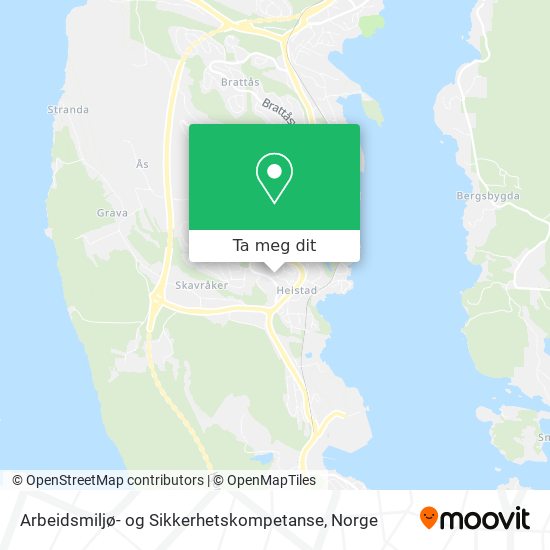 Arbeidsmiljø- og Sikkerhetskompetanse kart