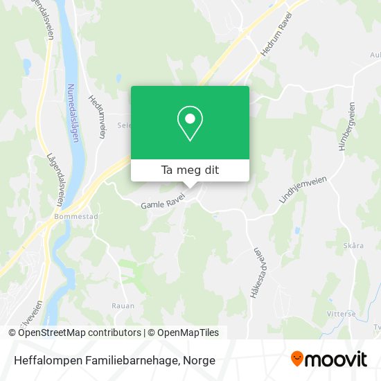 Heffalompen Familiebarnehage kart