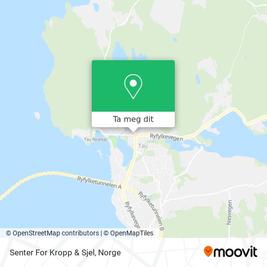 Senter For Kropp & Sjel kart