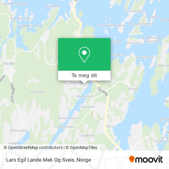 Lars Egil Lande Mek Og Sveis kart