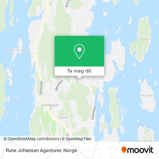 Rune Johansen Agenturer kart