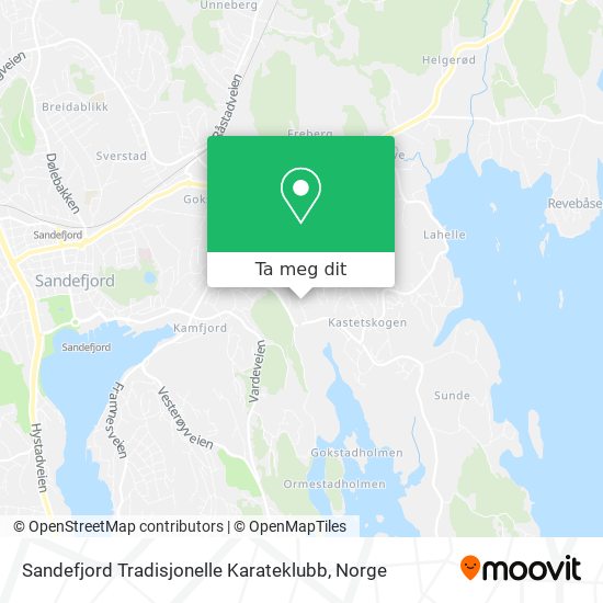 Sandefjord Tradisjonelle Karateklubb kart