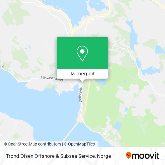Trond Olsen Offshore & Subsea Service kart