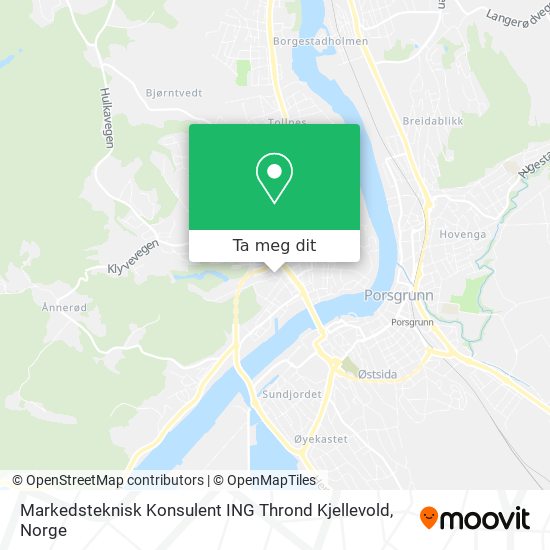 Markedsteknisk Konsulent ING Thrond Kjellevold kart