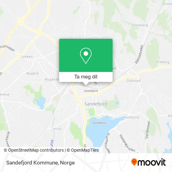 Sandefjord Kommune kart