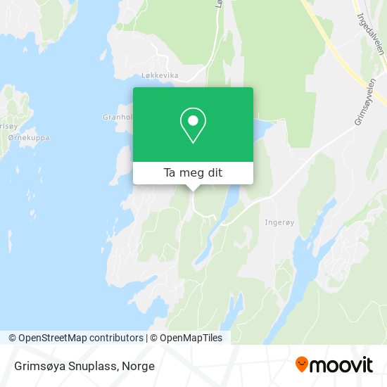 Grimsøya Snuplass kart