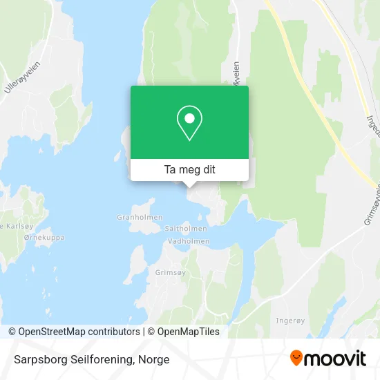 Sarpsborg Seilforening kart