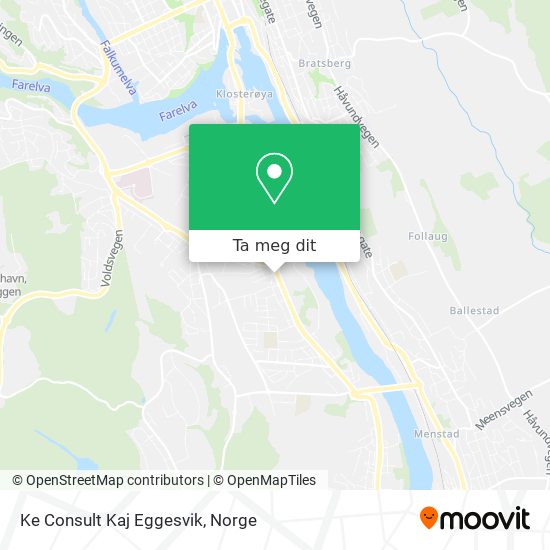 Ke Consult Kaj Eggesvik kart