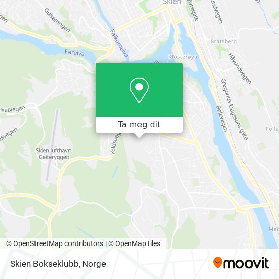 Skien Bokseklubb kart