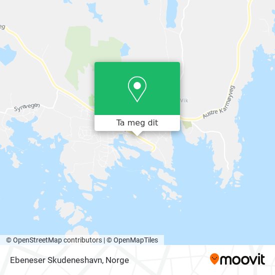 Ebeneser Skudeneshavn kart