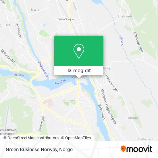 Green Business Norway kart