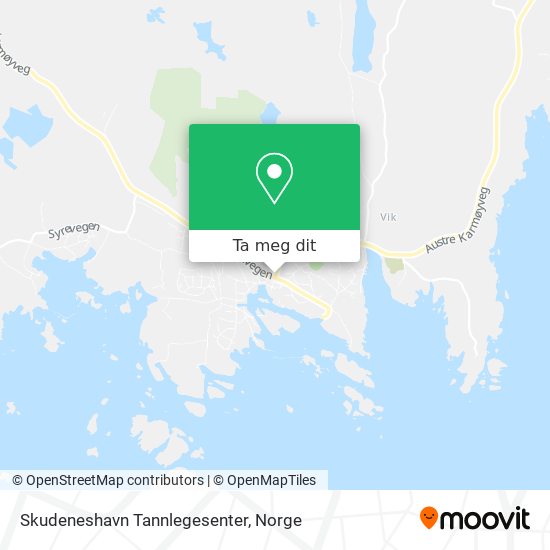 Skudeneshavn Tannlegesenter kart