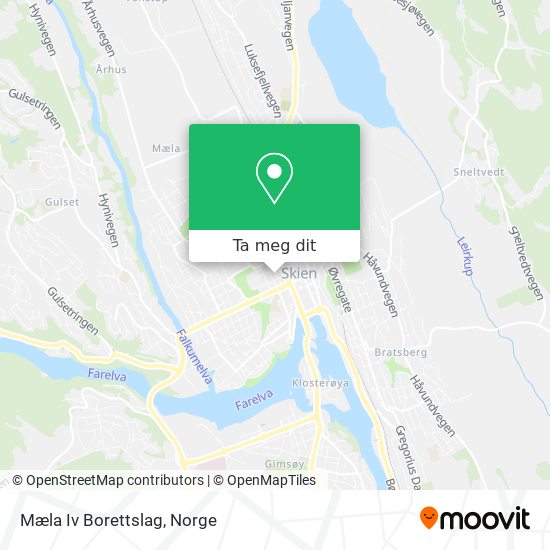 Mæla Iv Borettslag kart