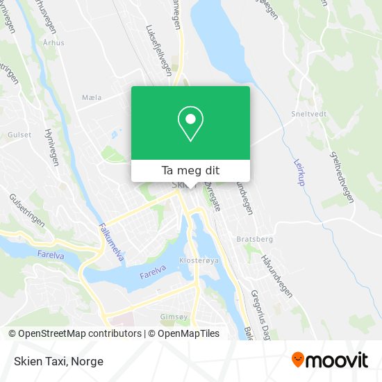 Skien Taxi kart