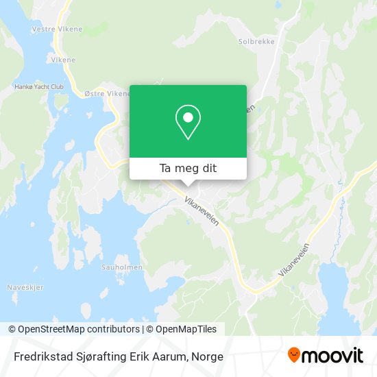 Fredrikstad Sjørafting Erik Aarum kart