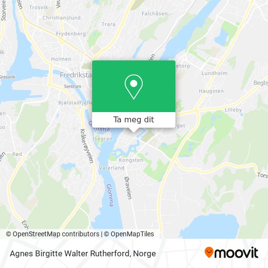 Agnes Birgitte Walter Rutherford kart