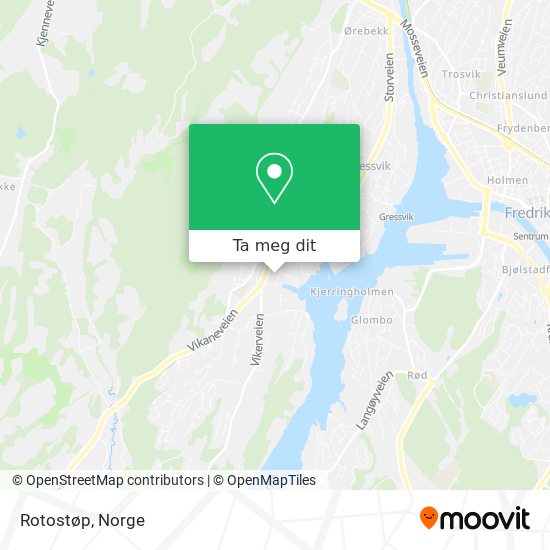 Rotostøp kart