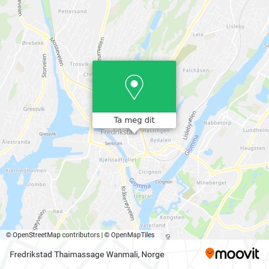 Fredrikstad Thaimassage Wanmali kart