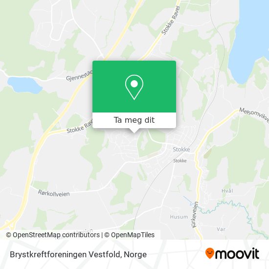 Brystkreftforeningen Vestfold kart