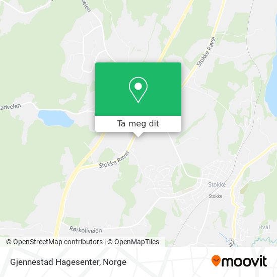 Gjennestad Hagesenter kart