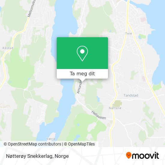 Nøtterøy Snekkerlag kart