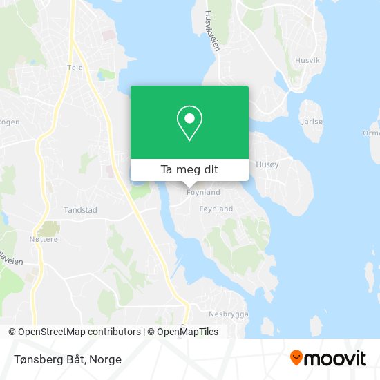 Tønsberg Båt kart