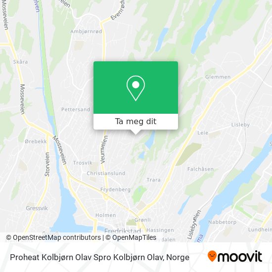 Proheat Kolbjørn Olav Spro Kolbjørn Olav kart