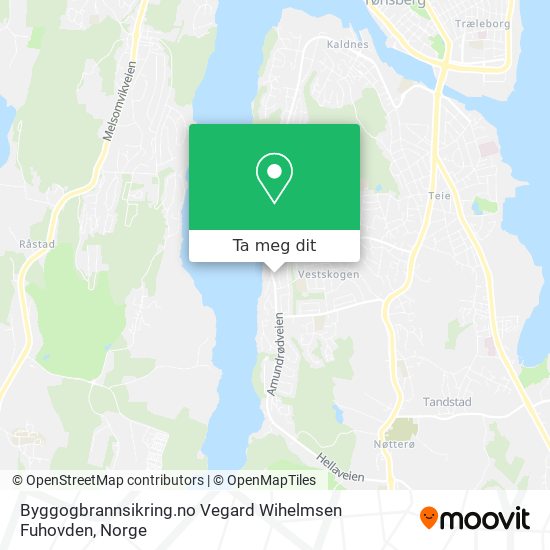 Byggogbrannsikring.no Vegard Wihelmsen Fuhovden kart