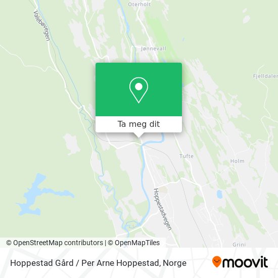 Hoppestad Gård / Per Arne Hoppestad kart