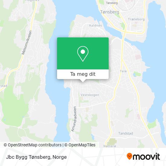 Jbc Bygg Tønsberg kart