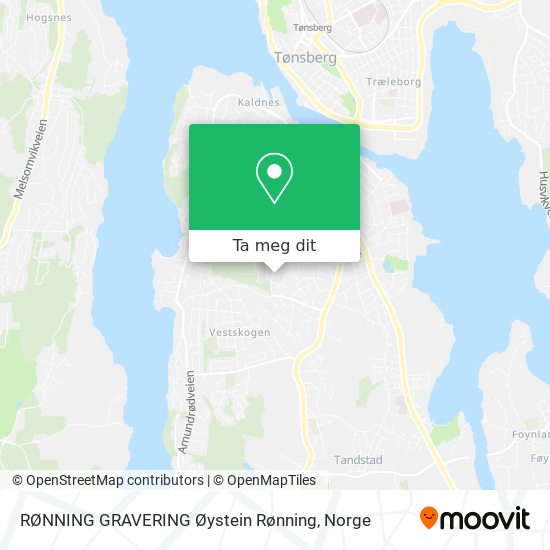 RØNNING GRAVERING Øystein Rønning kart