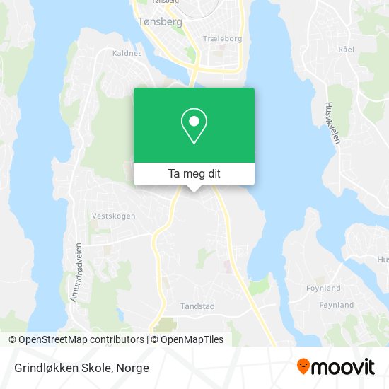 Grindløkken Skole kart