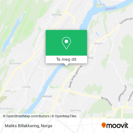 Maliks Billakkering kart
