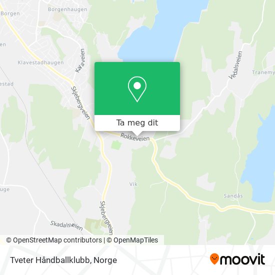 Tveter Håndballklubb kart
