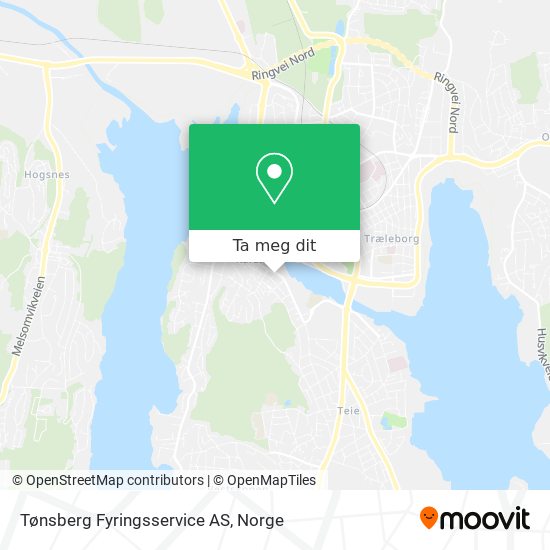 Tønsberg Fyringsservice AS kart