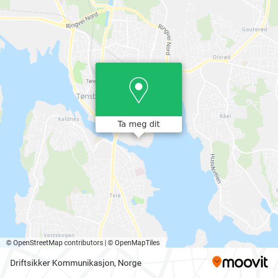 Driftsikker Kommunikasjon kart