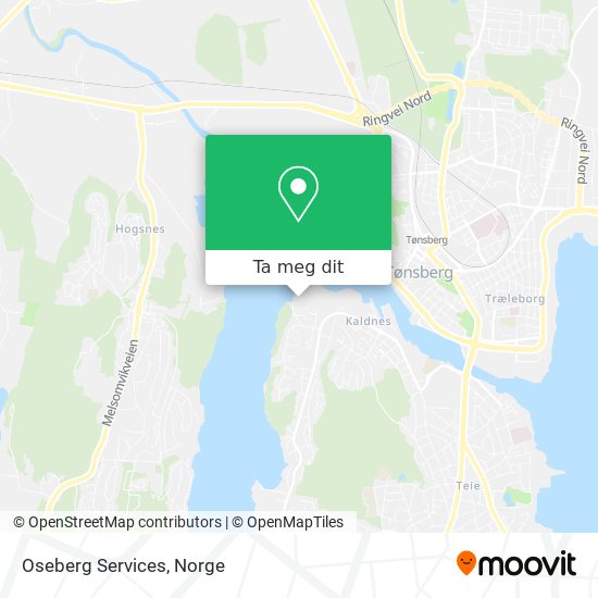 Oseberg Services kart