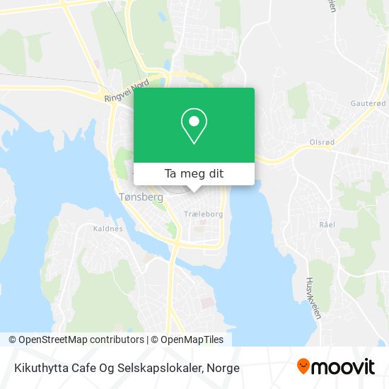 Kikuthytta Cafe Og Selskapslokaler kart