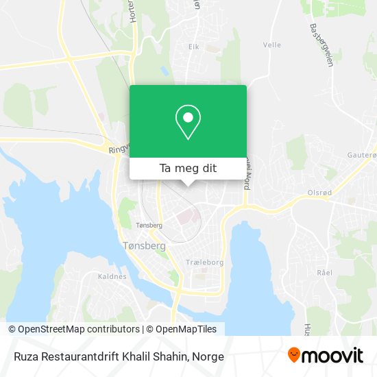 Ruza Restaurantdrift Khalil Shahin kart