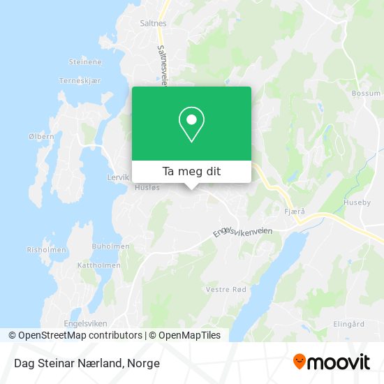 Dag Steinar Nærland kart