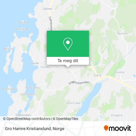 Gro Hamre Kristianslund kart