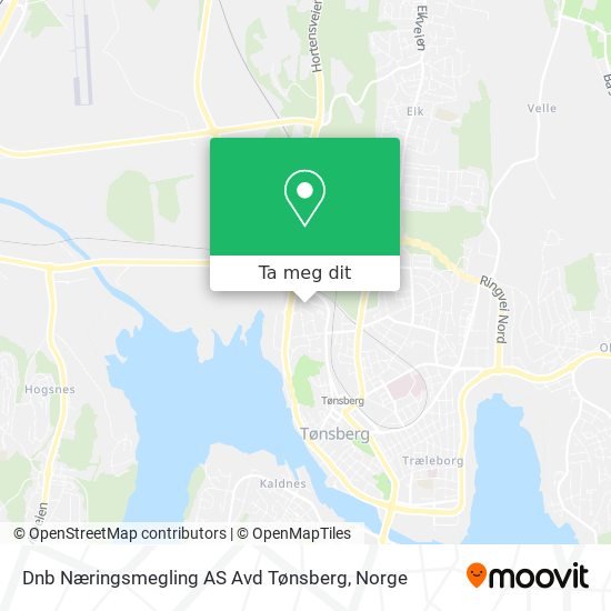 Dnb Næringsmegling AS Avd Tønsberg kart